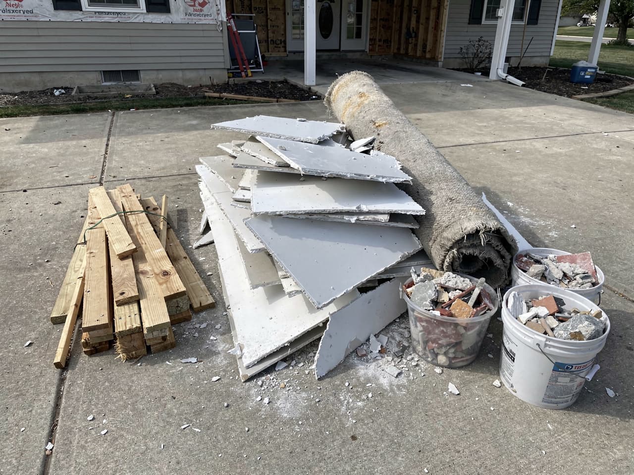 Construction Debris Removal — Brisk Junk Removal